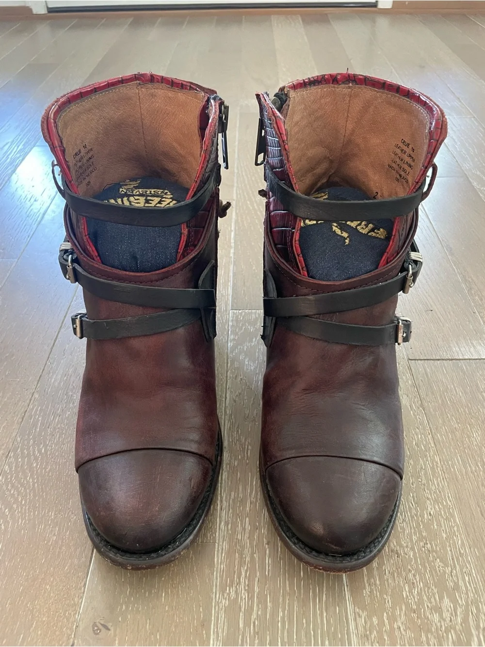 Freebird by Steven CRUE Leather Lace-Up Ankle Boots - Picture 7 of 11